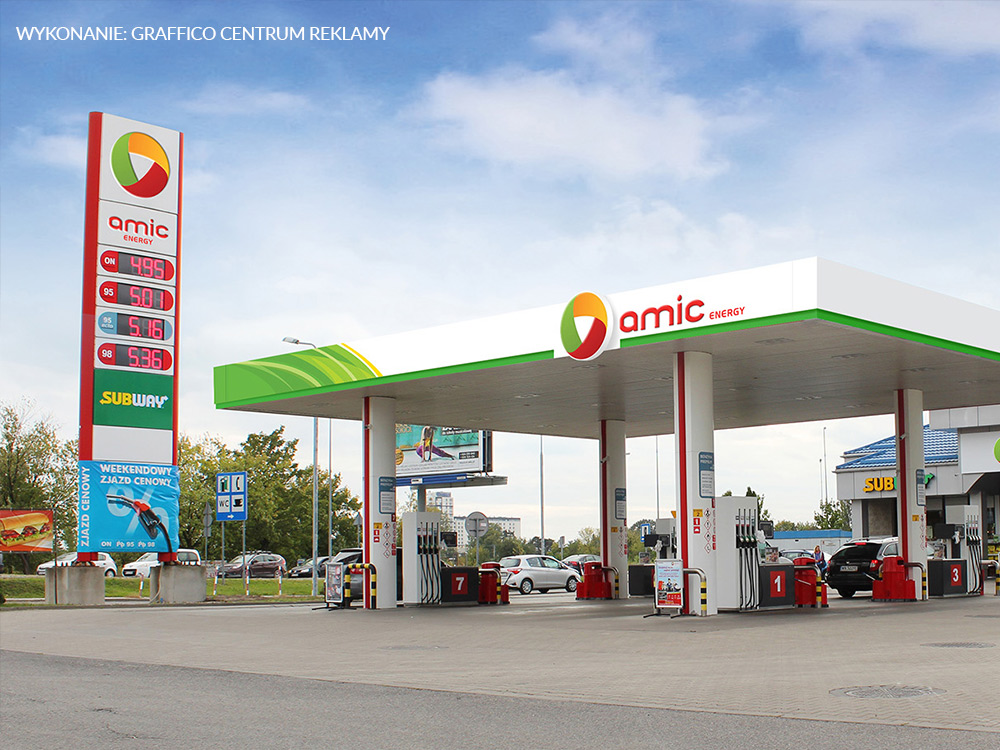 Rebranding stacji AMIC