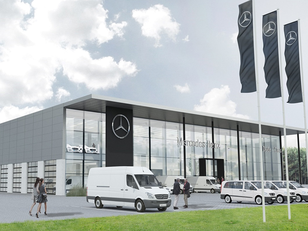 Salon Mercedes-Benz w Golęczewie