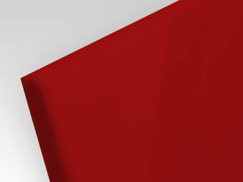 Płyty akrylowe ekstrudowane kolor ciemno czerwony 3 mm