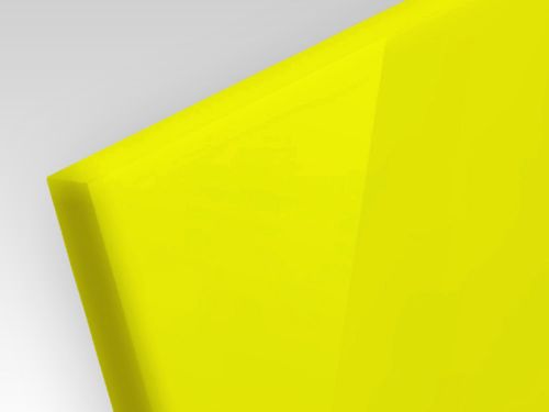 Plexi jasno-żółte 3 mm