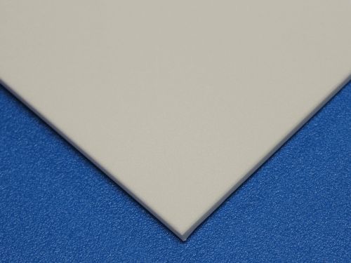 Płyty polietylenowe lite, dwustronny molet „desert sand” kolor TPX white